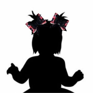 Glitter leopard faux leather hair bow pig tail set